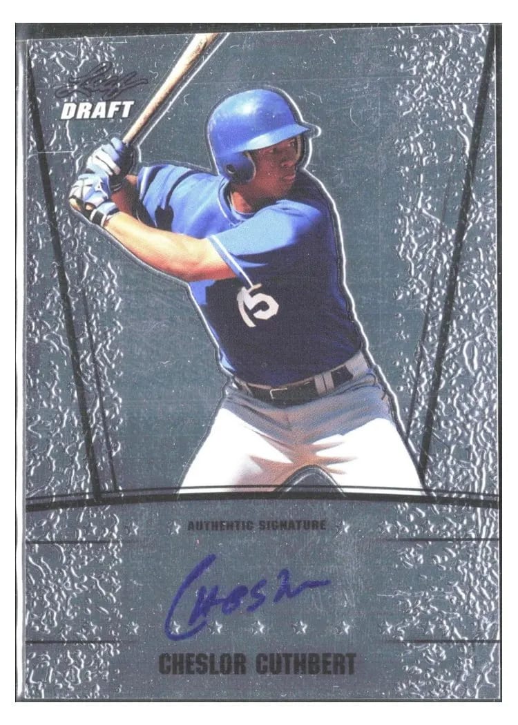 2011 Leaf Metal Draft Cheslor Cuthbert #CC2 card
