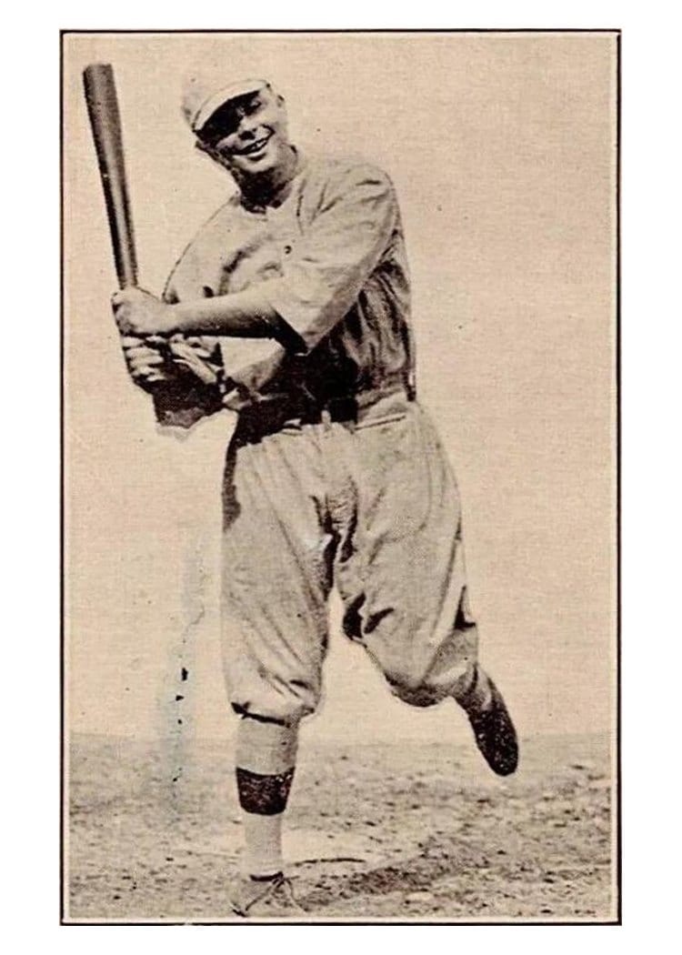1917 Collins McCarthy Chester Thomas #173 card