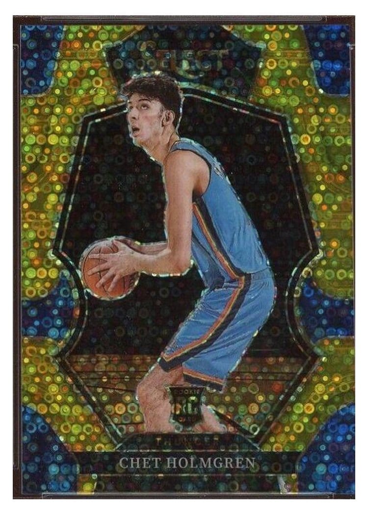 2022-23 Panini Select Base Set Chet Holmgren #196 card