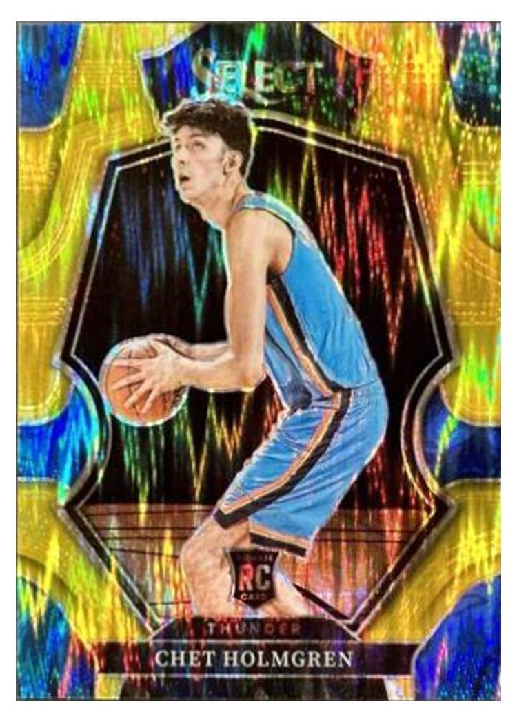 2022-23 Panini Select Base Set Chet Holmgren #196 card