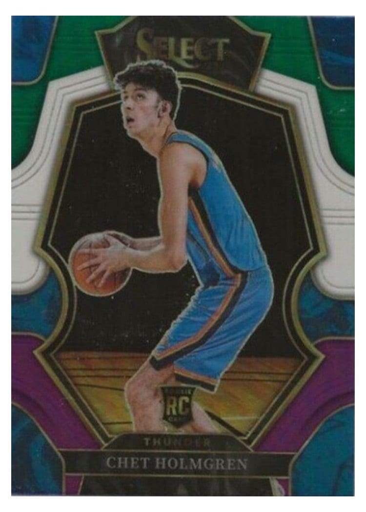 2022-23 Panini Select Base Set Chet Holmgren #196 card
