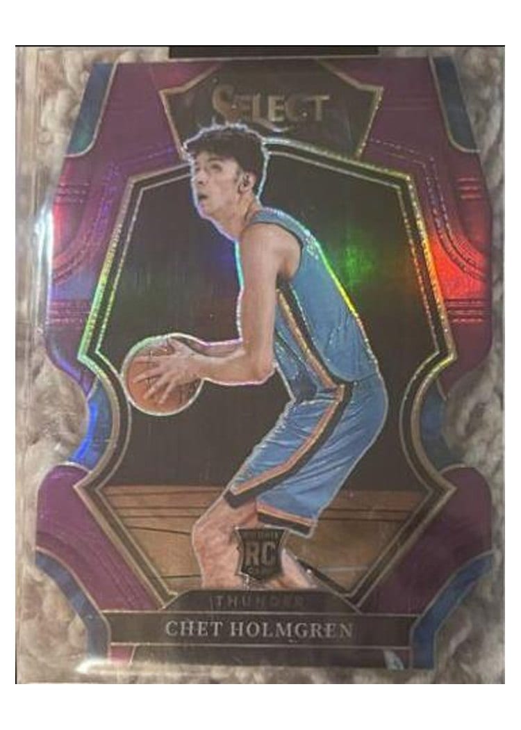 2022-23 Panini Select Base Set Chet Holmgren #196 card