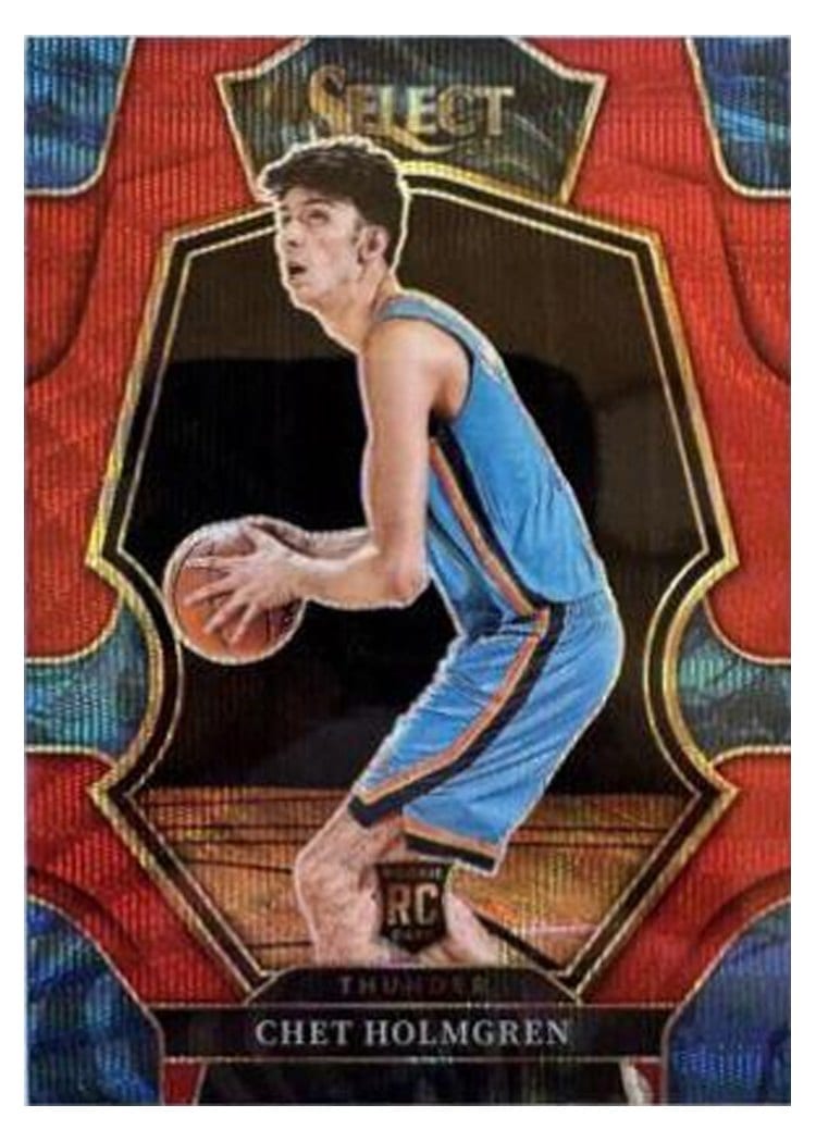 2022-23 Panini Select Base Set Chet Holmgren #196 card
