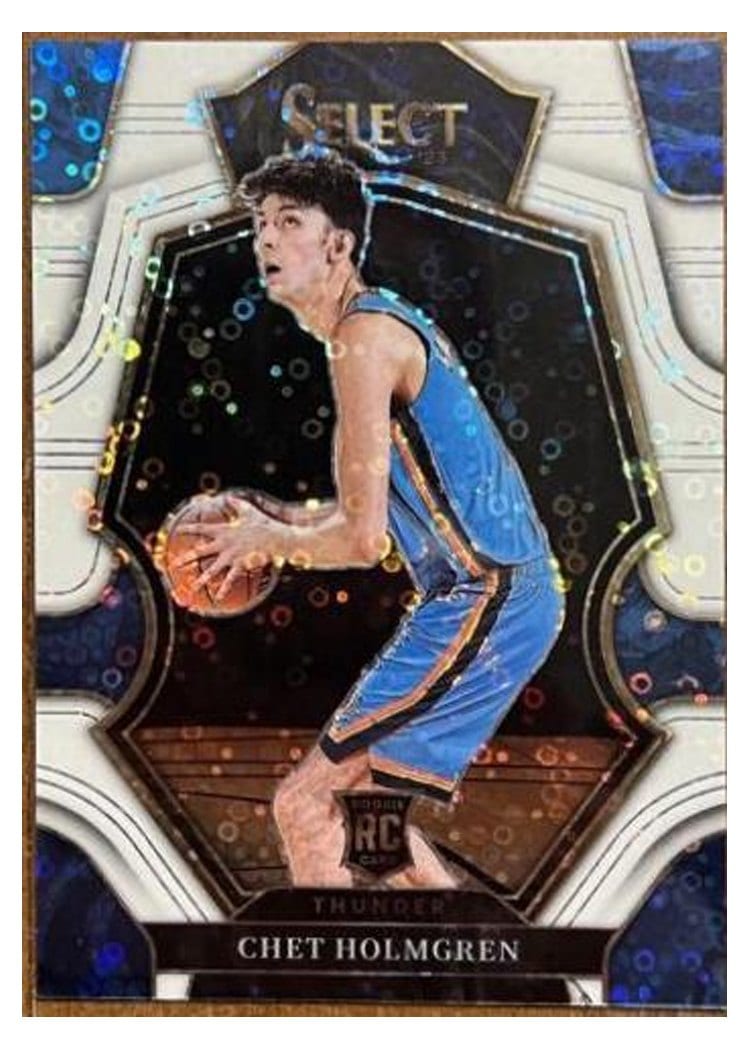 2022-23 Panini Select Base Set Chet Holmgren #196 card