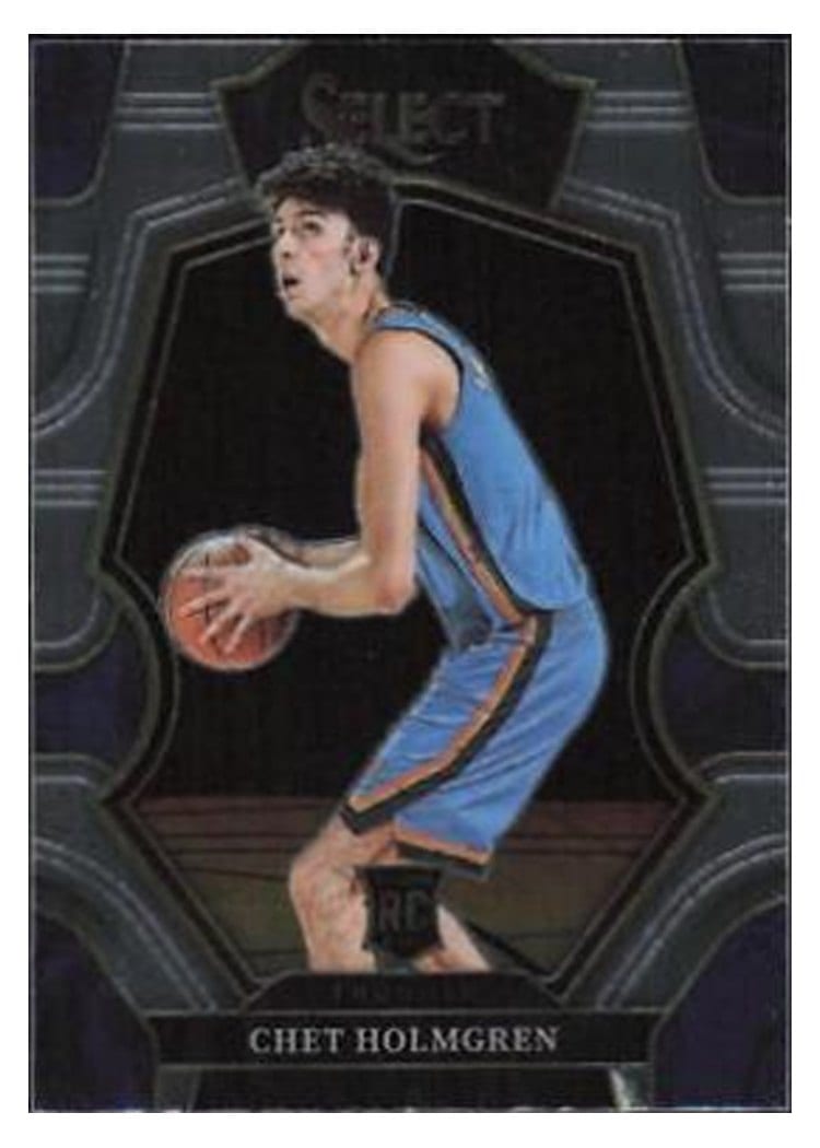 2022-23 Panini Select Base Set Chet Holmgren #196 card
