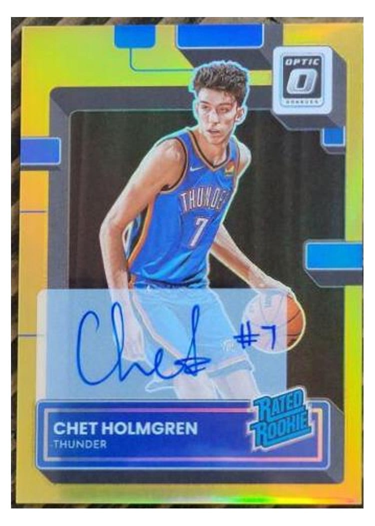 2022 Panini Donruss Optic Chet Holmgren #208 card
