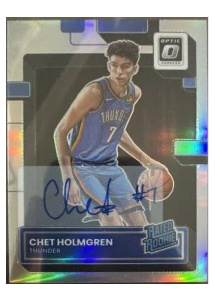 2022 Panini Donruss Optic Chet Holmgren #208 card
