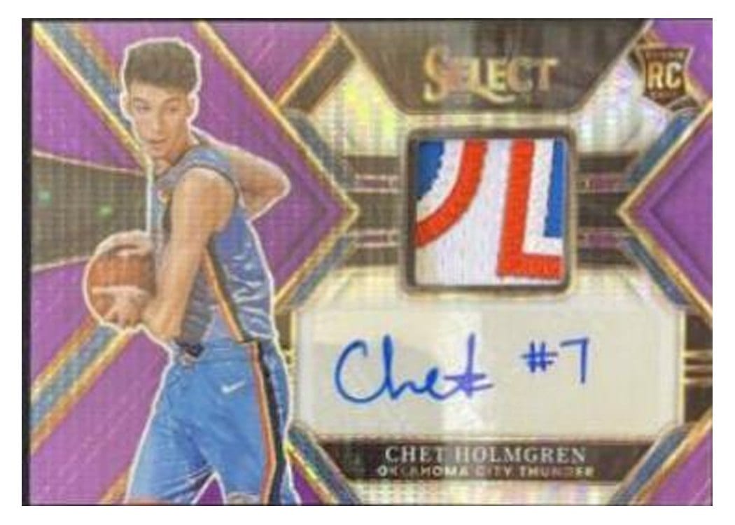 2022 Panini Select Chet Holmgren #296 card