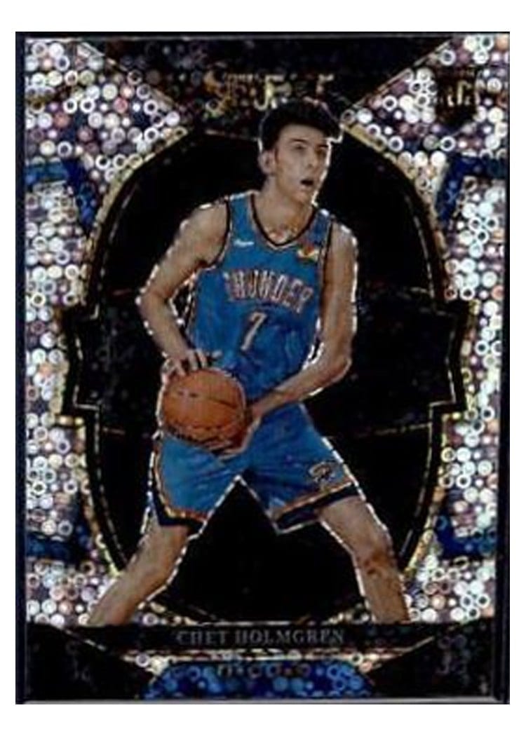 2022 Panini Select Chet Holmgren #83 card