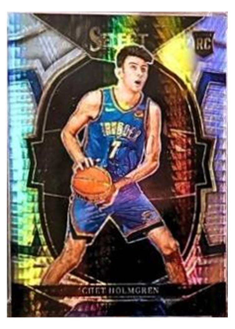 2022 Panini Select Chet Holmgren #83 card