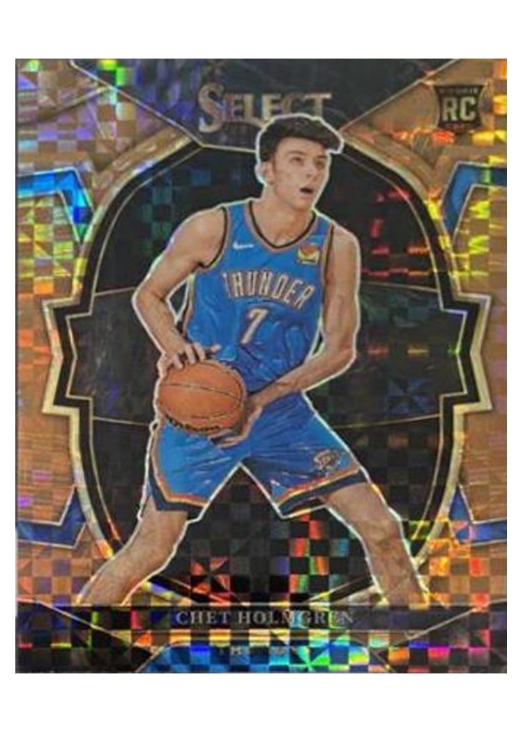 2022 Panini Select Chet Holmgren #83 card