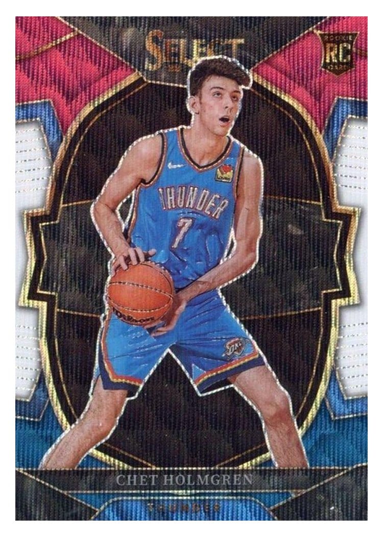 2022 Panini Select Chet Holmgren #83 card