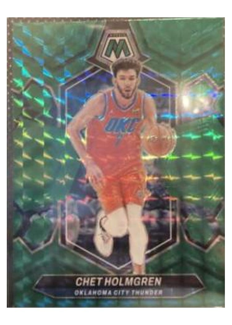 2023-24 Panini Mosaic Base Set Chet Holmgren #30 card