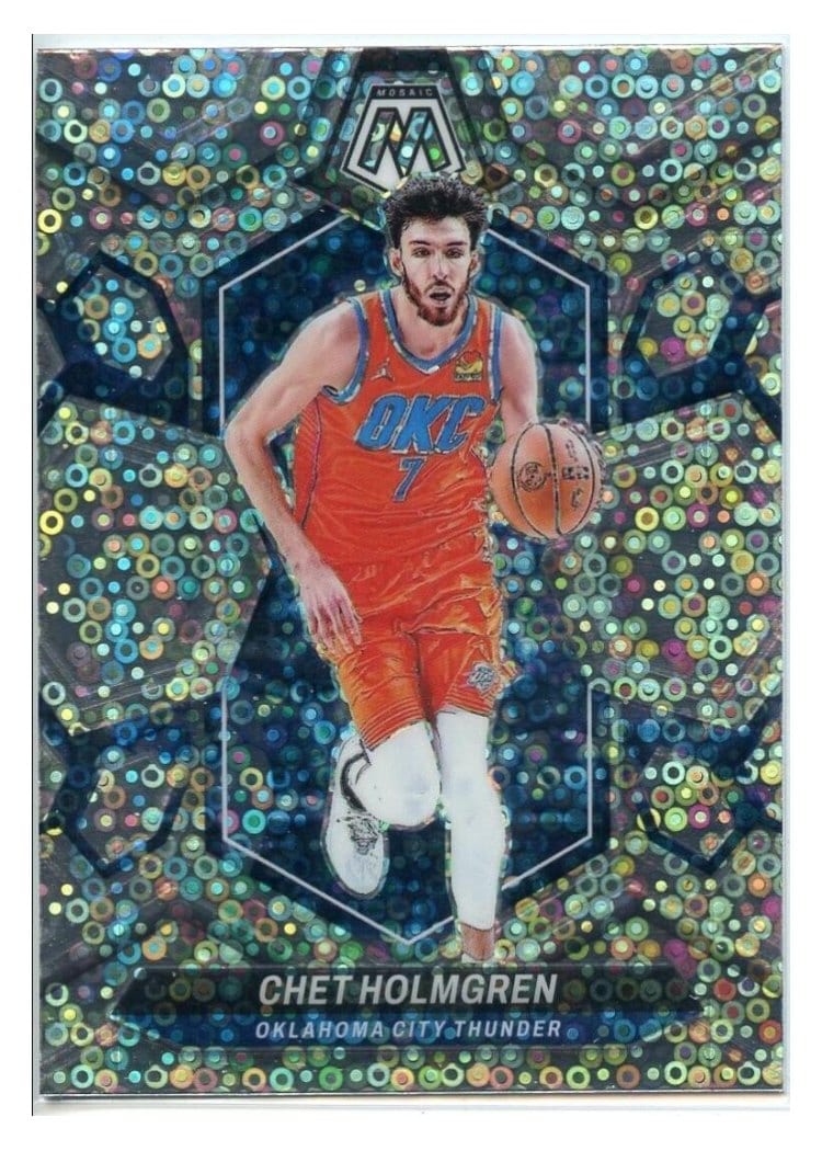 2023-24 Panini Mosaic Base Set Chet Holmgren #30 card