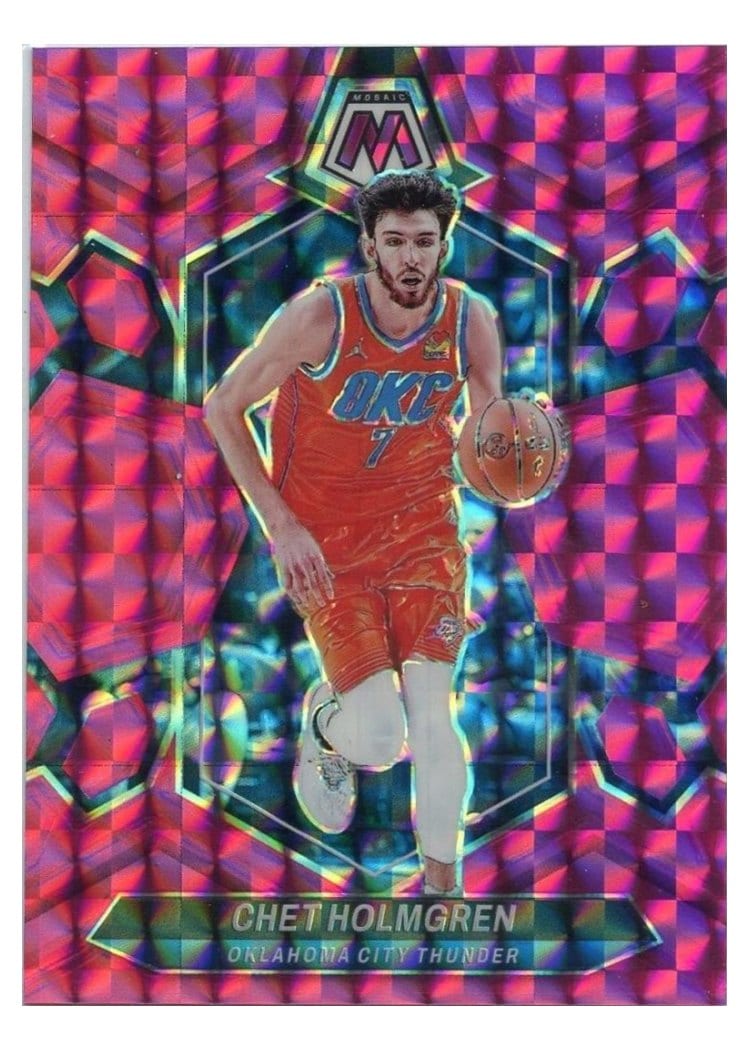 2023-24 Panini Mosaic Base Set Chet Holmgren #30 card