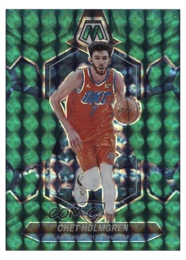 2023-24 Panini Mosaic Base Set Chet Holmgren #30 card