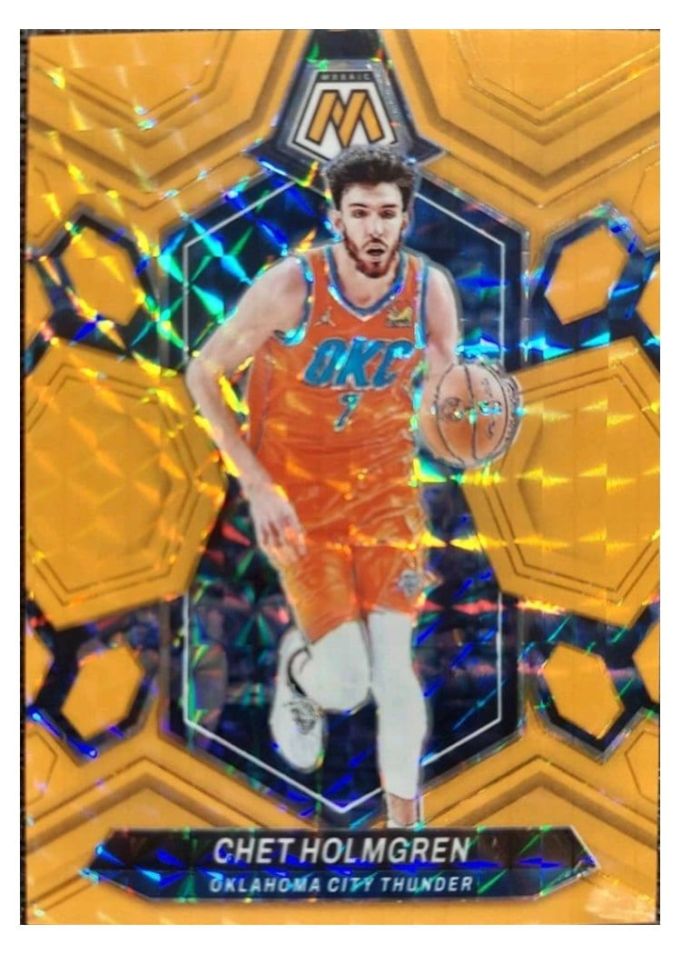 2023-24 Panini Mosaic Base Set Chet Holmgren #30 card