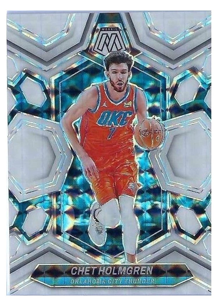 2023-24 Panini Mosaic Base Set Chet Holmgren #30 card