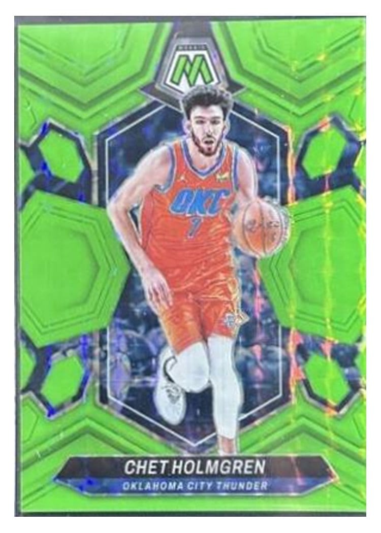 2023-24 Panini Mosaic Base Set Chet Holmgren #30 card