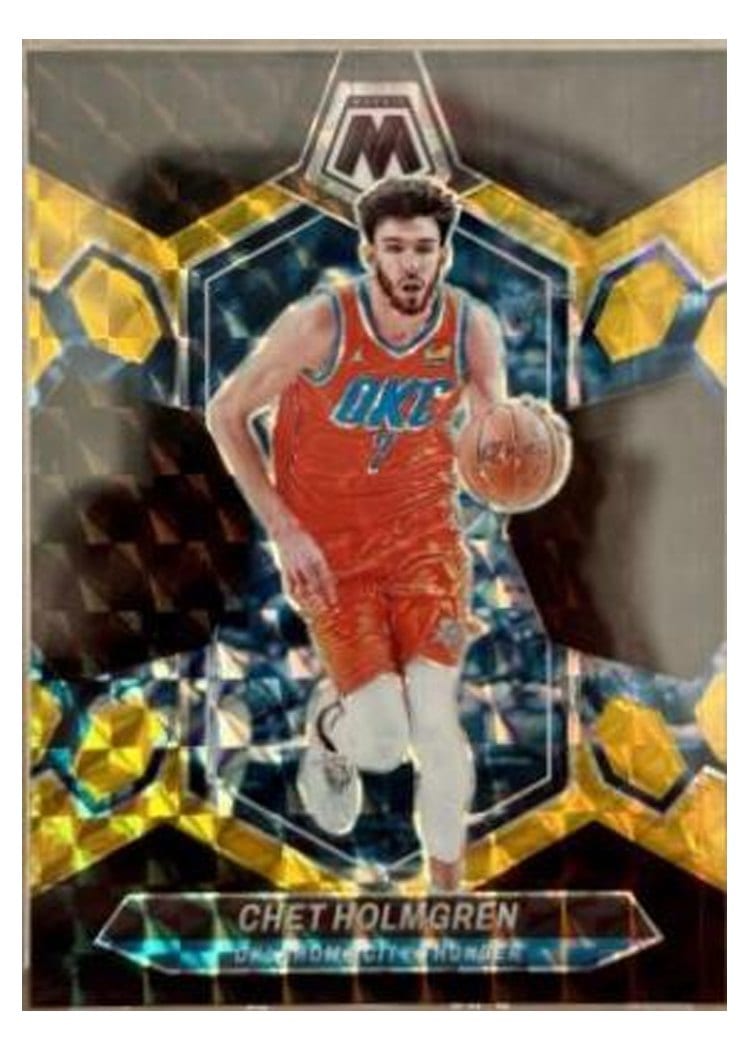 2023-24 Panini Mosaic Base Set Chet Holmgren #30 card