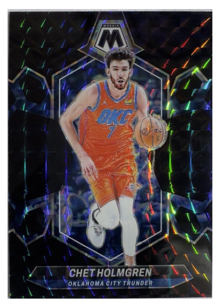 2023-24 Panini Mosaic Base Set Chet Holmgren #30 card
