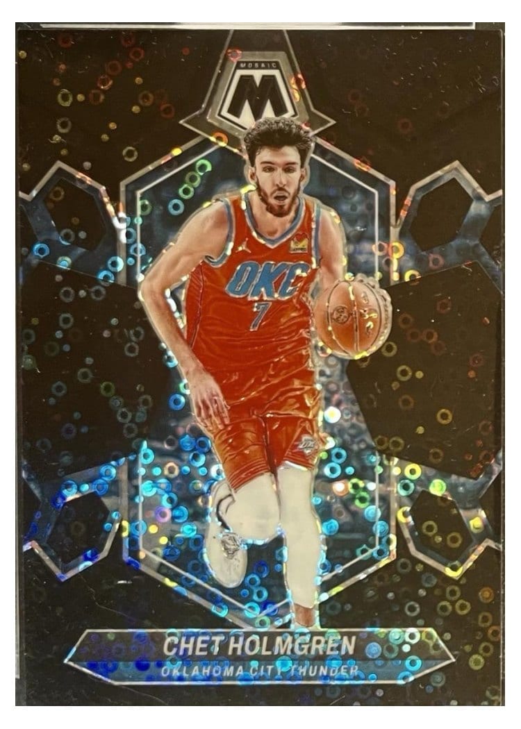 2023-24 Panini Mosaic Base Set Chet Holmgren #30 card