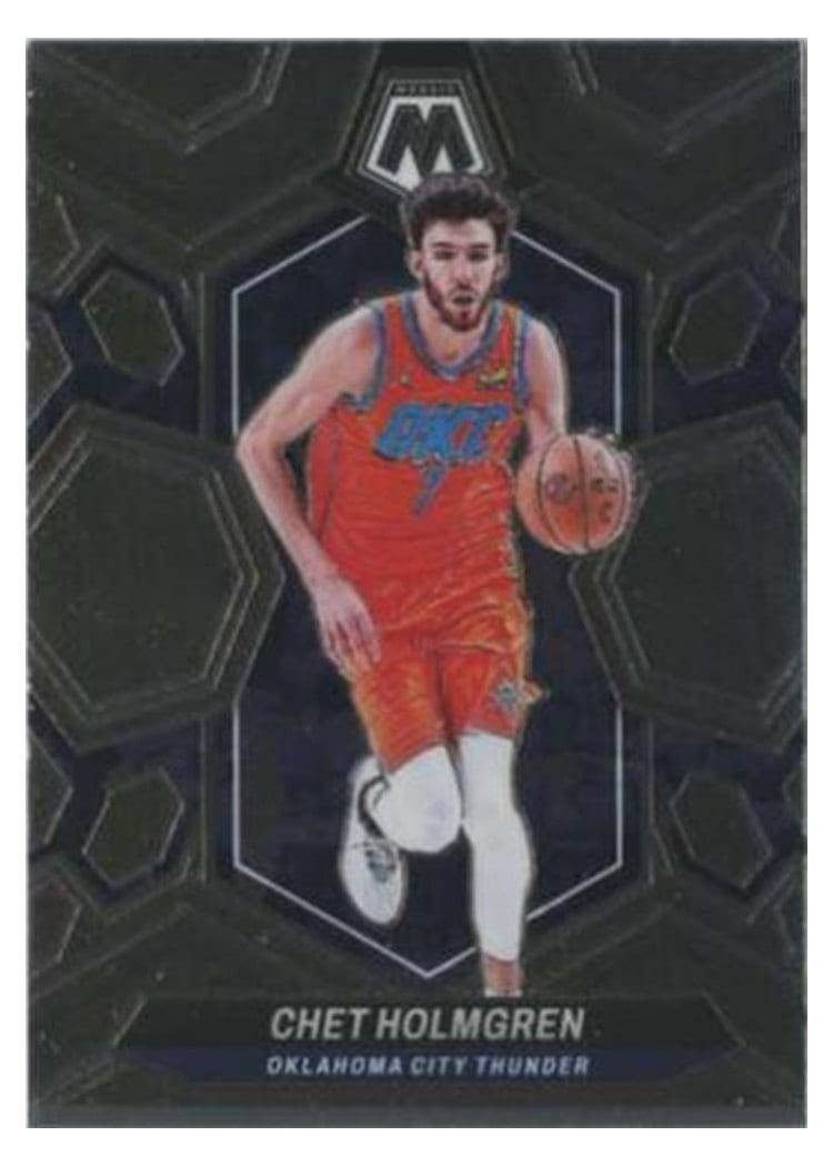 2023-24 Panini Mosaic Base Set Chet Holmgren #30 card