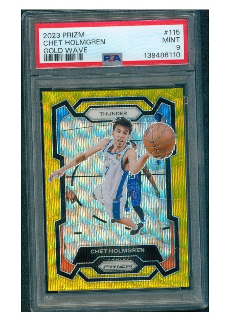 2023-24 Panini Prizm Base Set Chet Holmgren #115 card