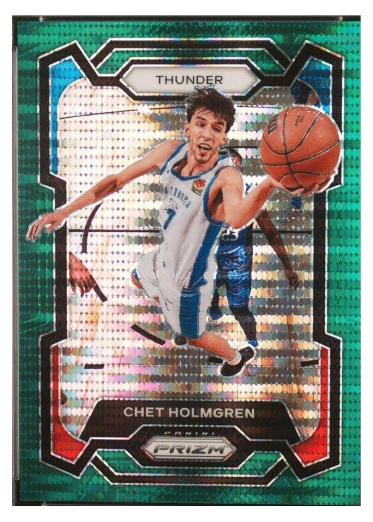 2023-24 Panini Prizm Base Set Chet Holmgren #115 card