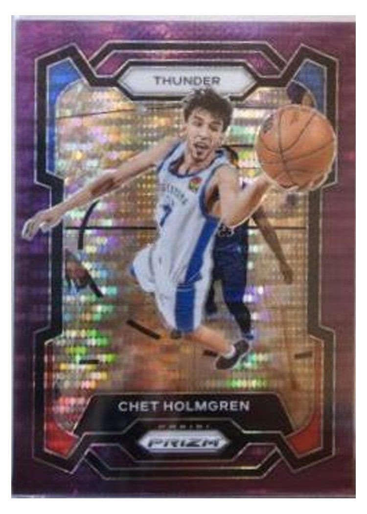 2023-24 Panini Prizm Base Set Chet Holmgren #115 card