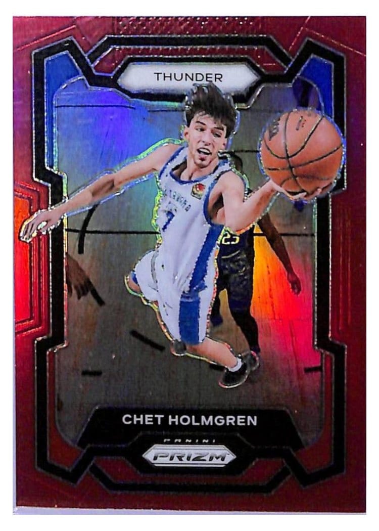 2023-24 Panini Prizm Base Set Chet Holmgren #115 card