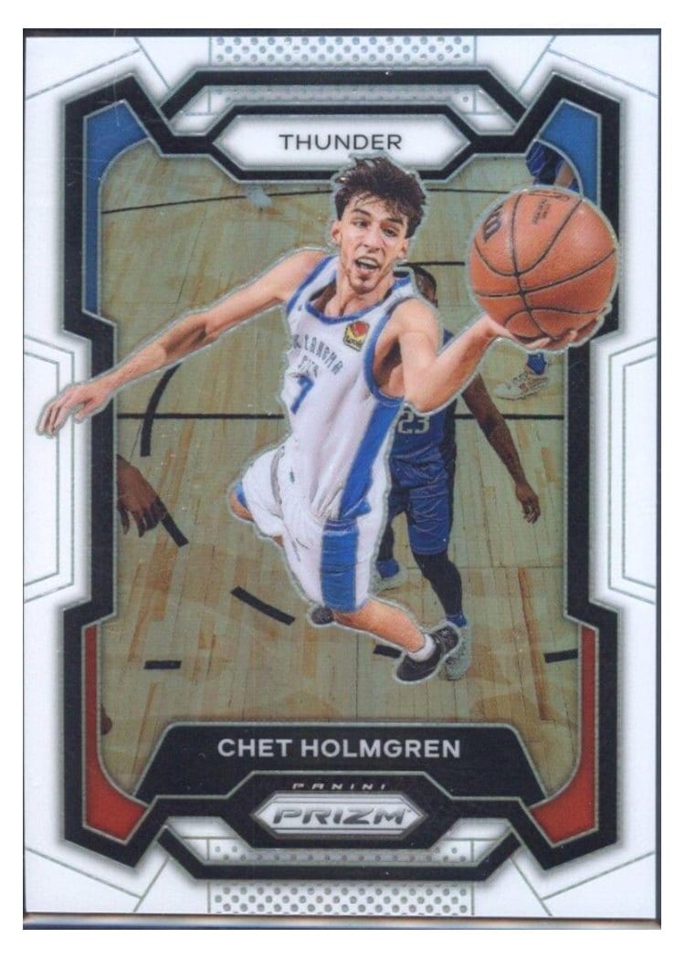 2023-24 Panini Prizm Base Set Chet Holmgren #115 card