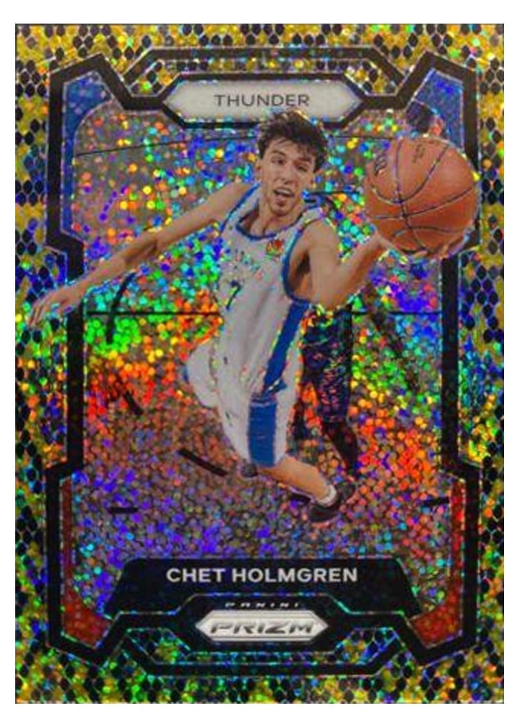 2023-24 Panini Prizm Base Set Chet Holmgren #115 card