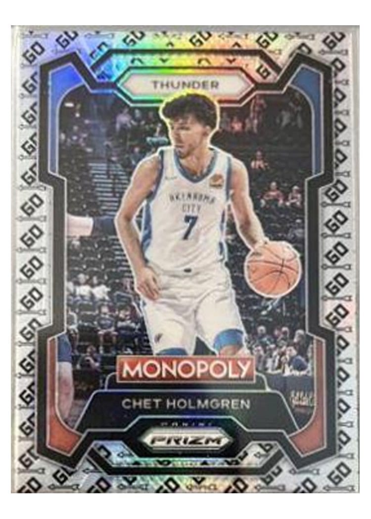 2023-24 Panini Prizm Monopoly Base Set Chet Holmgren #62 card