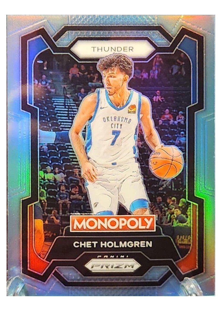 2023-24 Panini Prizm Monopoly Base Set Chet Holmgren #62 card