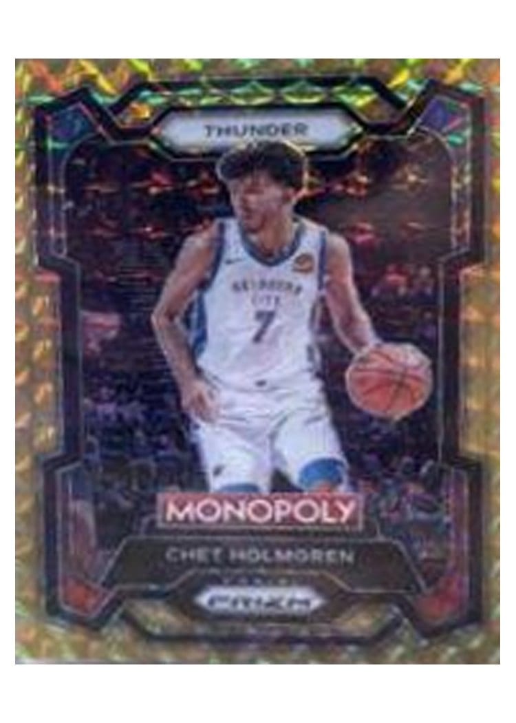 2023-24 Panini Prizm Monopoly Base Set Chet Holmgren #62 card