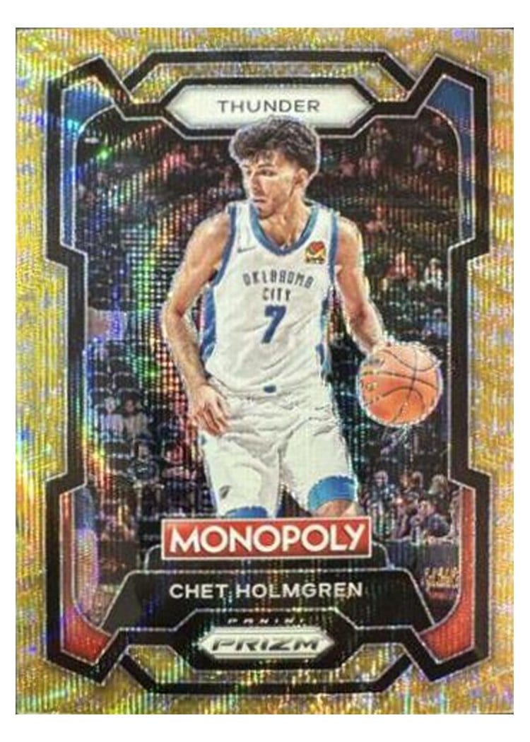2023-24 Panini Prizm Monopoly Base Set Chet Holmgren #62 card