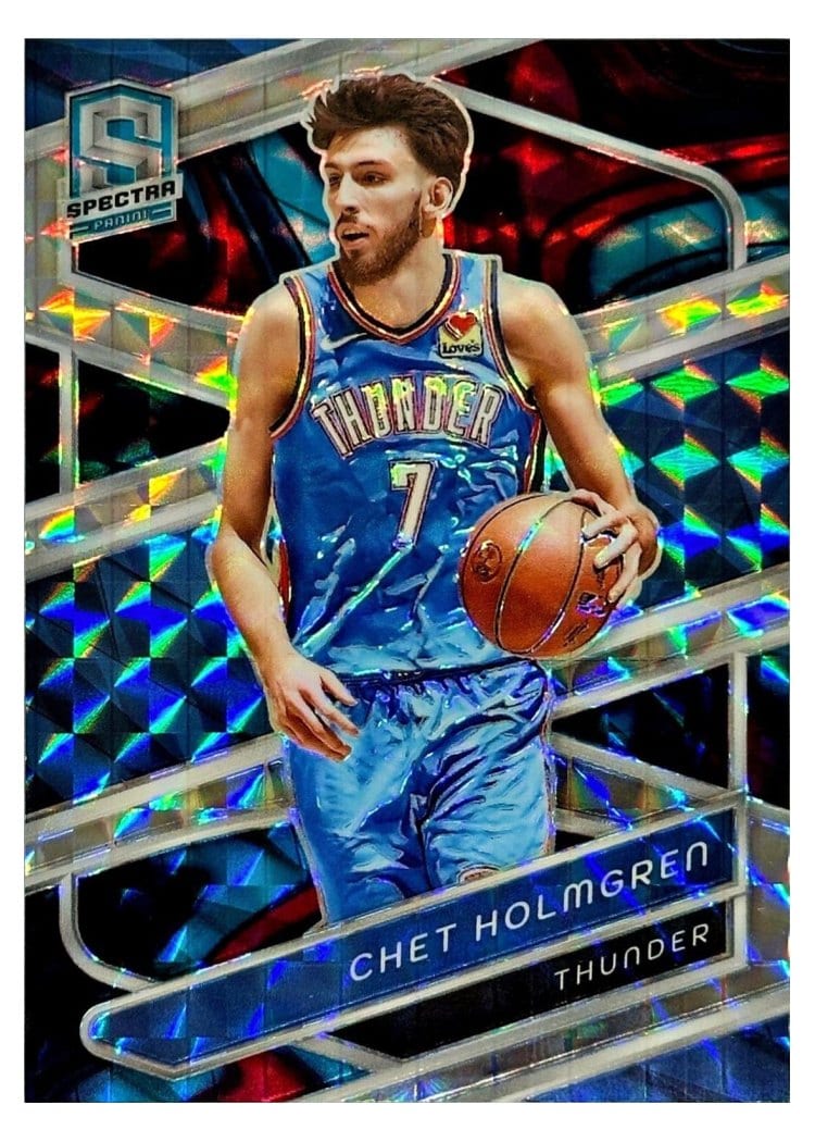 2023-24 Panini Spectra Base Set Chet Holmgren #105 card
