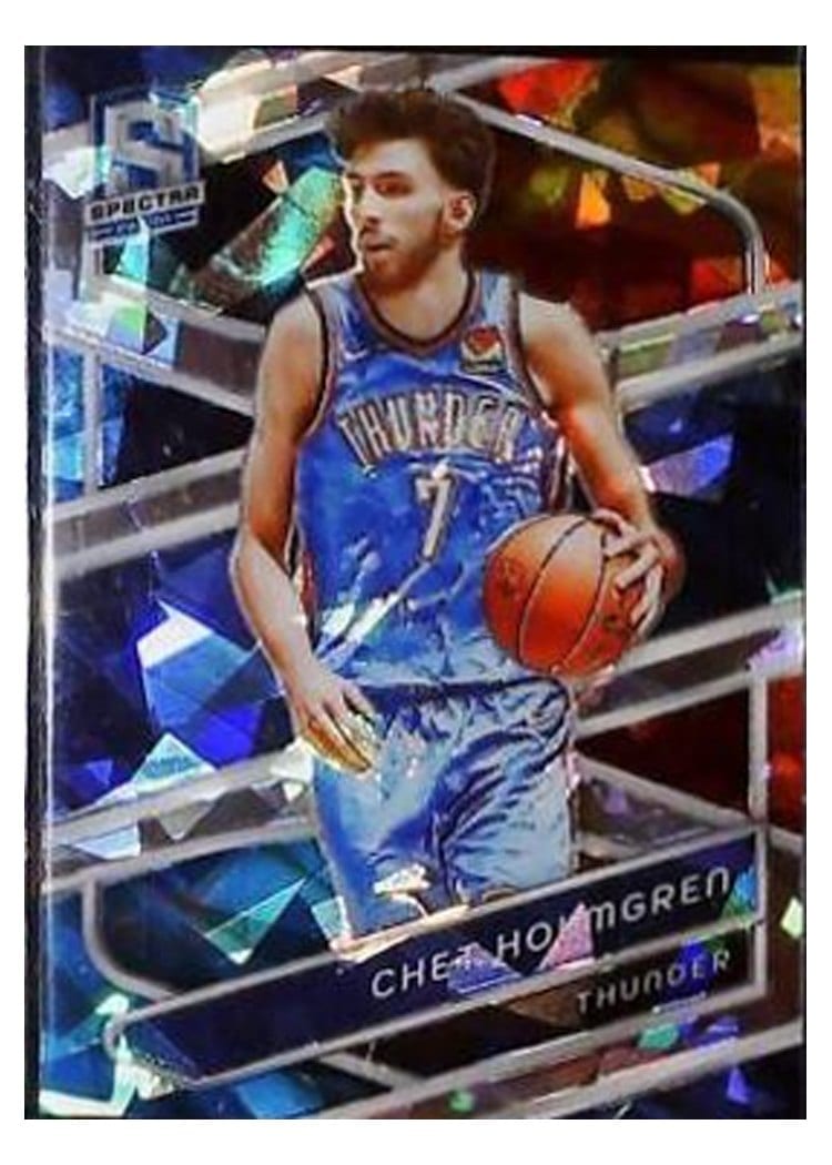 2023-24 Panini Spectra Base Set Chet Holmgren #105 card