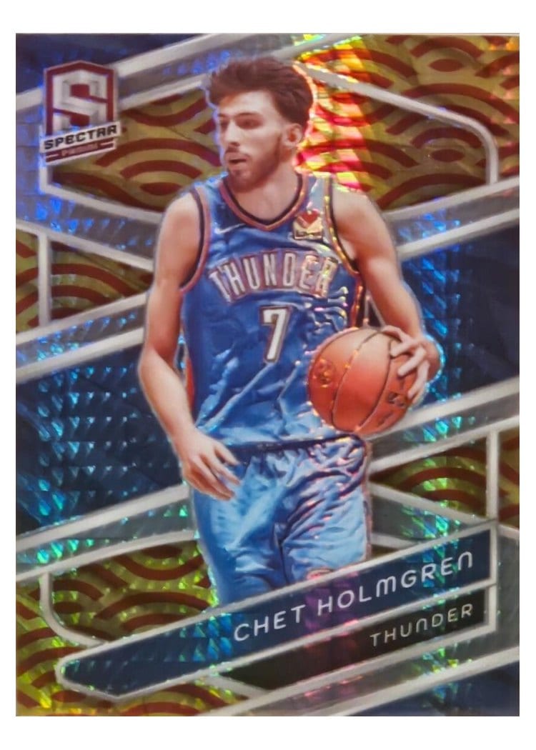 2023-24 Panini Spectra Base Set Chet Holmgren #105 card