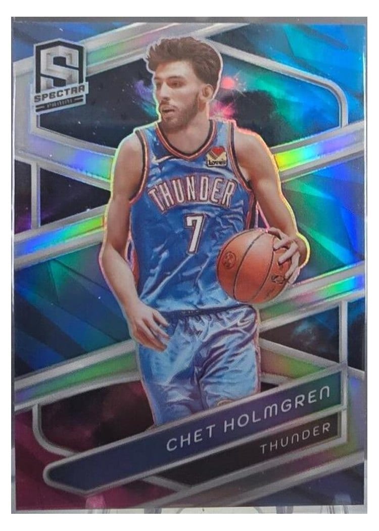 2023-24 Panini Spectra Base Set Chet Holmgren #105 card
