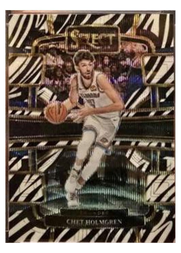 2023 Panini Select Chet Holmgren #41 card