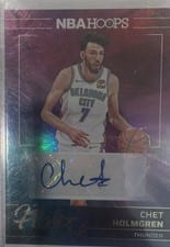 2024-25 Hoops Hoops Ink Chet Holmgren #HI-CHT card