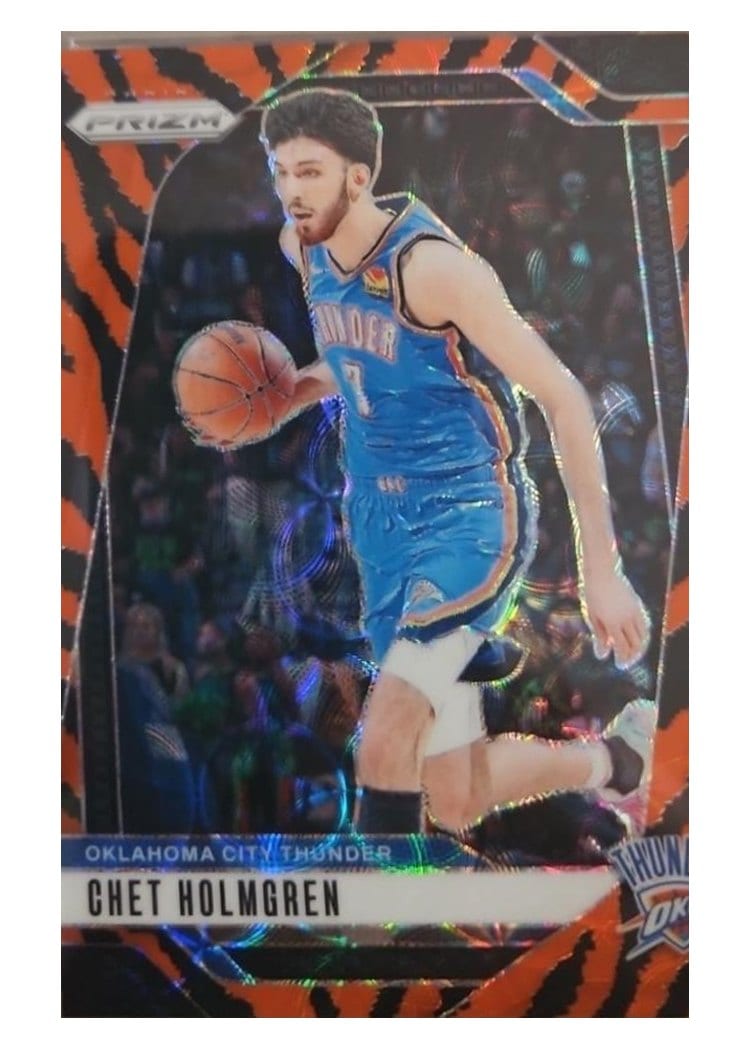 2024-25 Panini Prizm Base Set Chet Holmgren #17 card
