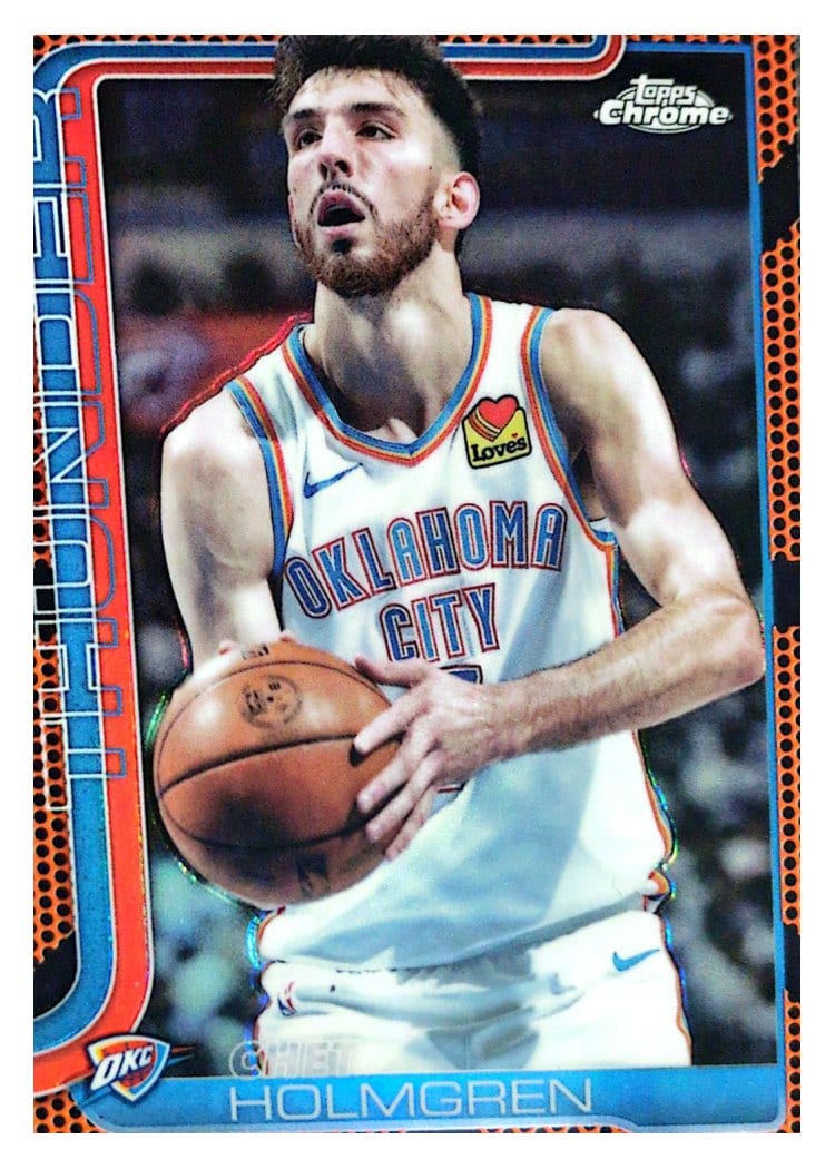 2025 Topps Chrome Chet Holmgren #134 card