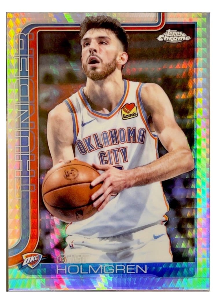 2025 Topps Chrome Chet Holmgren #134 card