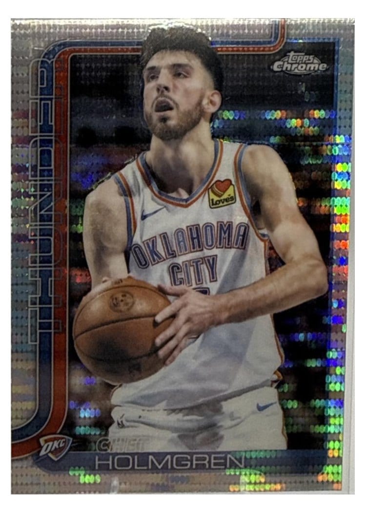 2025 Topps Chrome Chet Holmgren #134 card