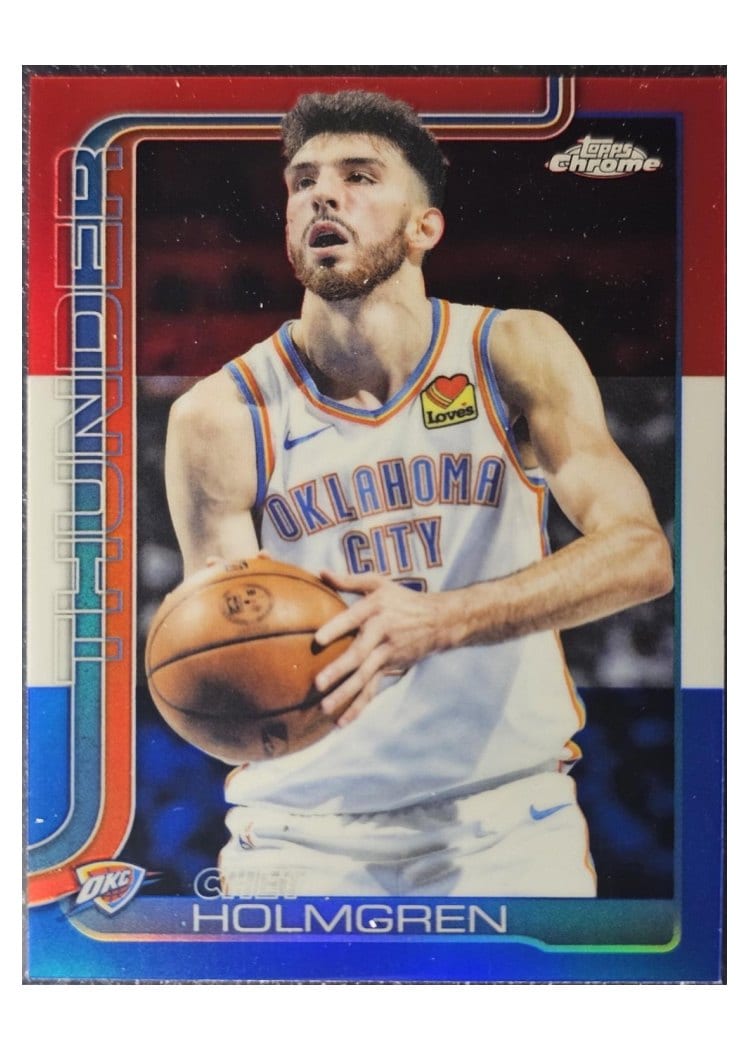 2025 Topps Chrome Chet Holmgren #134 card