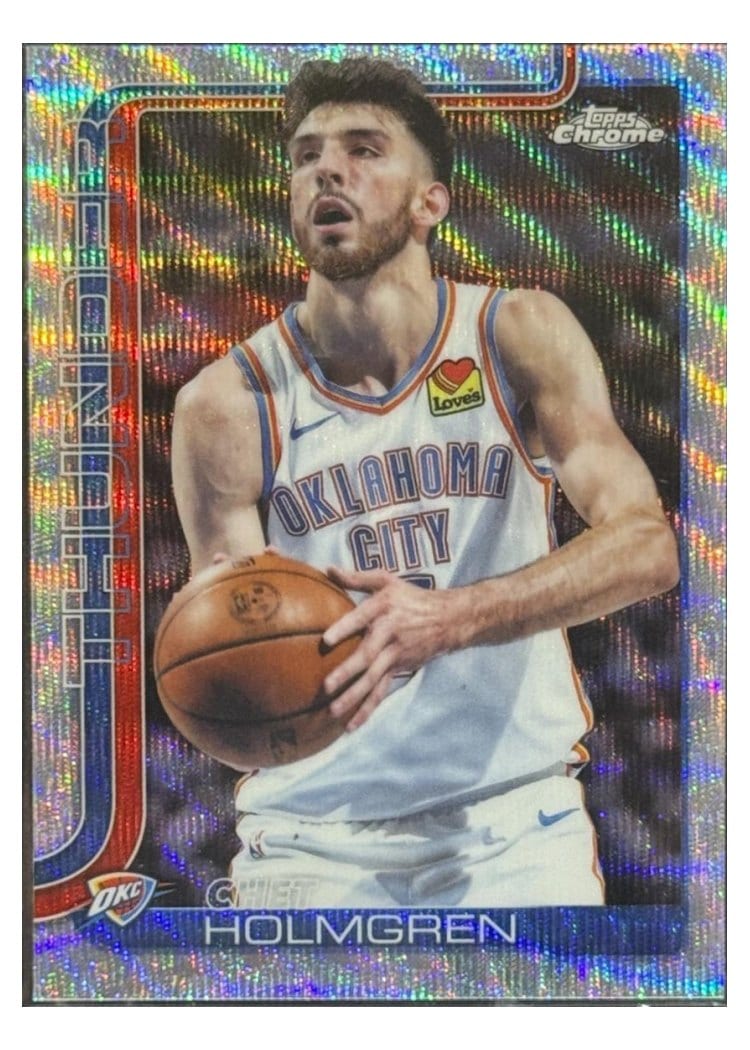 2025 Topps Chrome Chet Holmgren #134 card