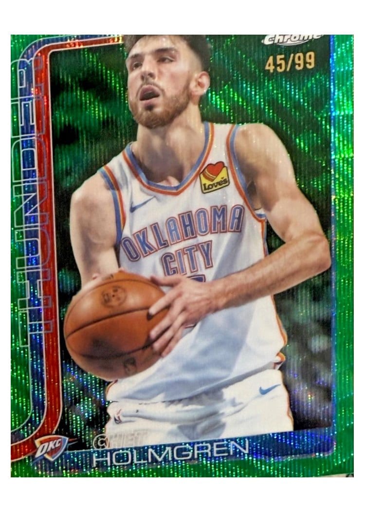 2025 Topps Chrome Chet Holmgren #134 card